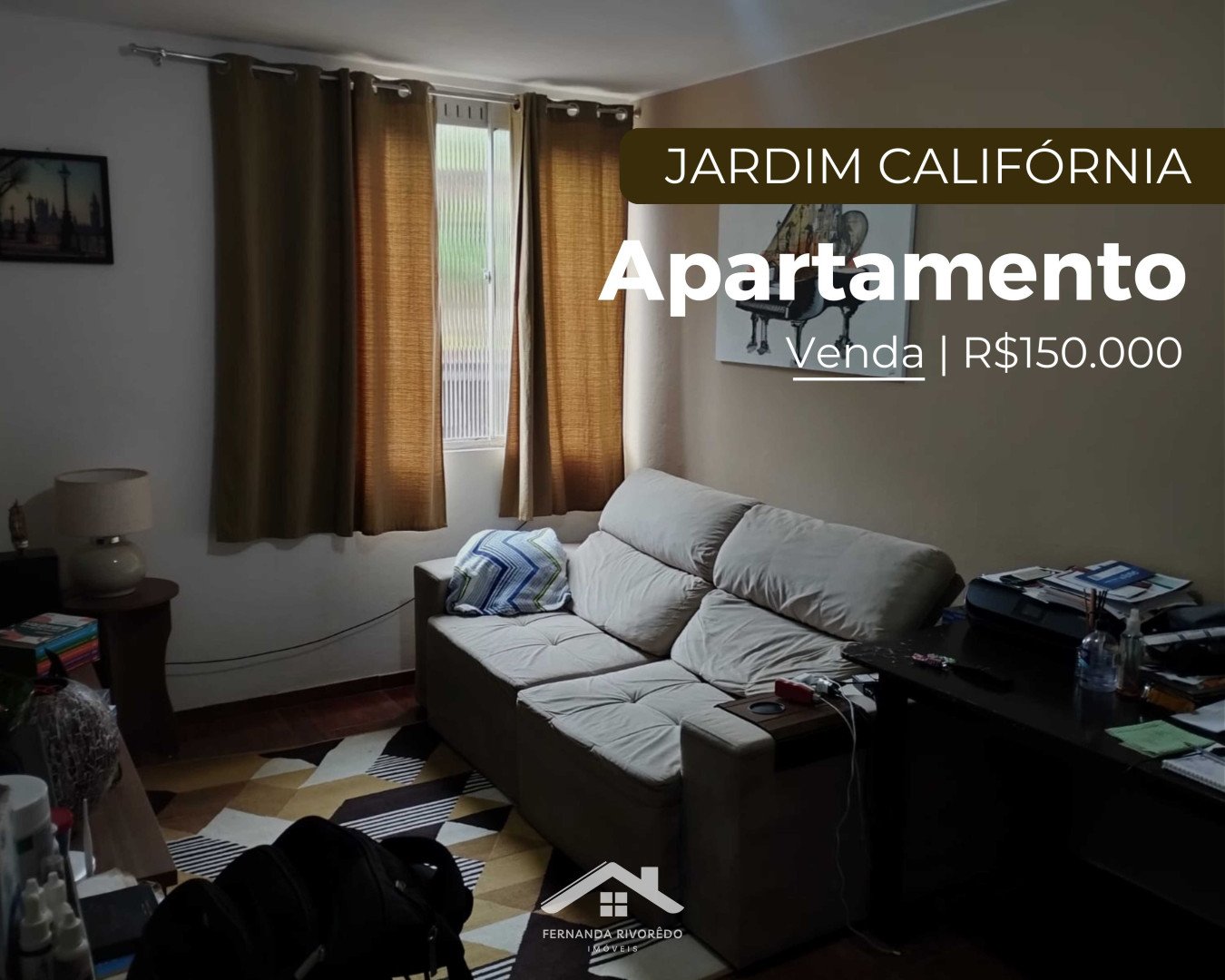 Apartamento para venda - Jardim Califórnia, Nova Friburgo - RJ. Valor para venda: R$ 150.000,00.