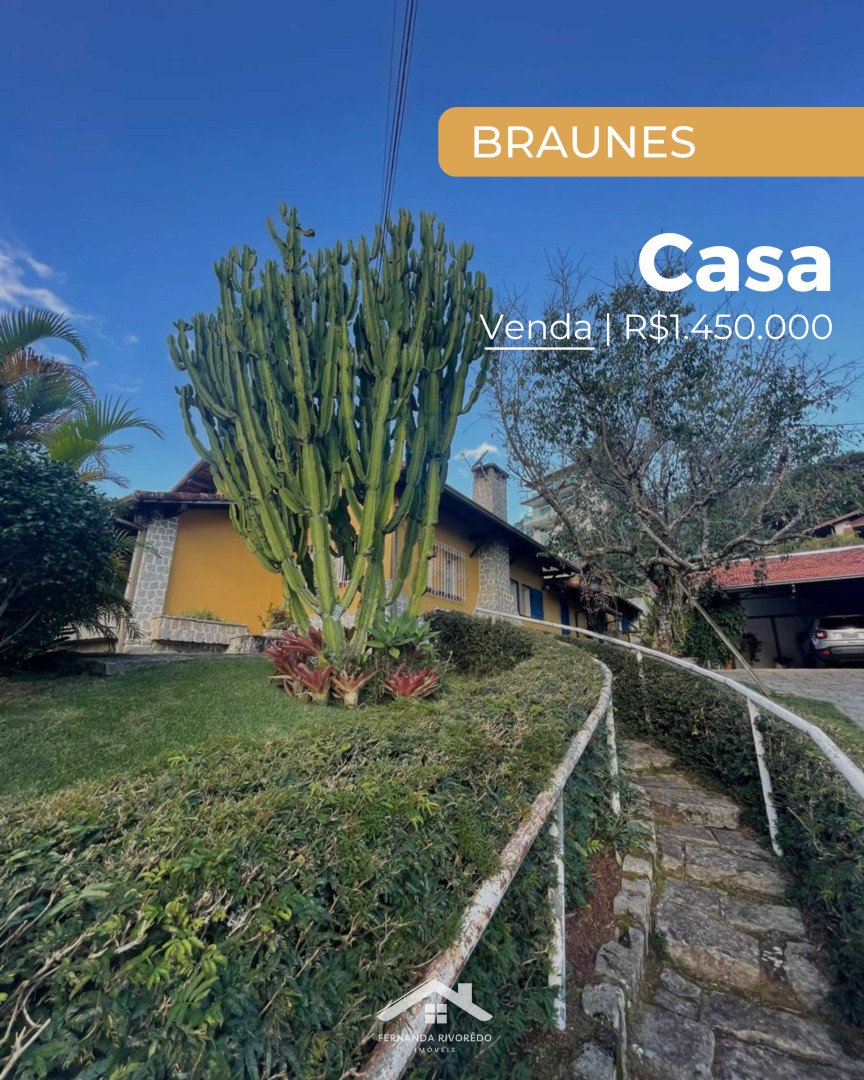 Casa para venda - Braunes, Nova Friburgo - RJ. Valor para venda: R$ 1.450.000,00.