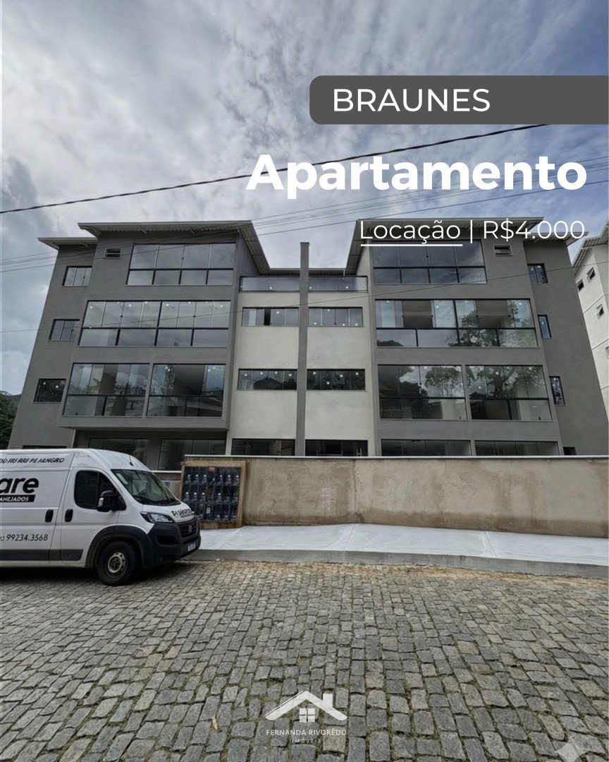 Apartamento para aluguel - Braunes, Nova Friburgo - RJ. Valor de aluguel: R$ 4.000,00.