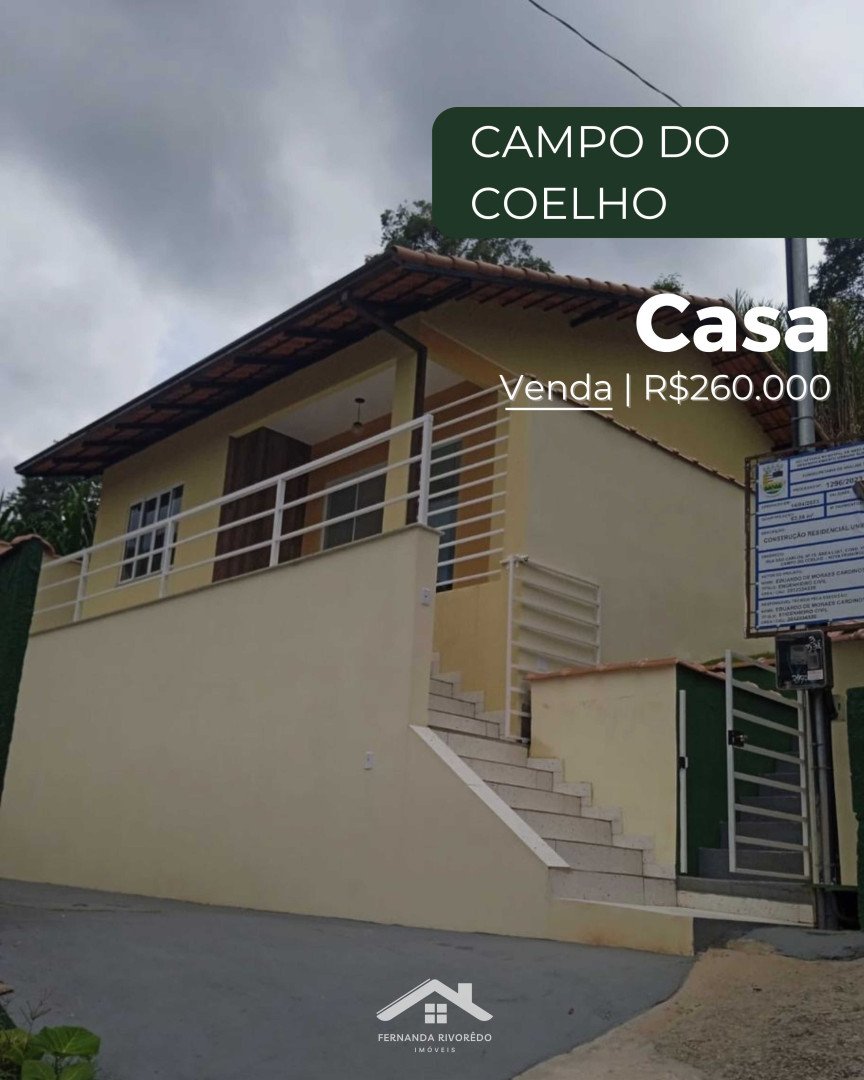 Casa para venda - Campo do Coelho, Nova Friburgo - RJ. Valor para venda: R$ 160.000,00.