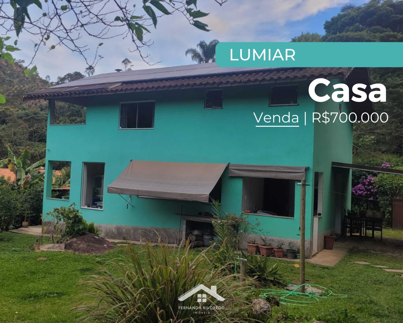 Casa para venda - Lumiar, Nova Friburgo - RJ. Valor para venda: R$ 700.000,00.