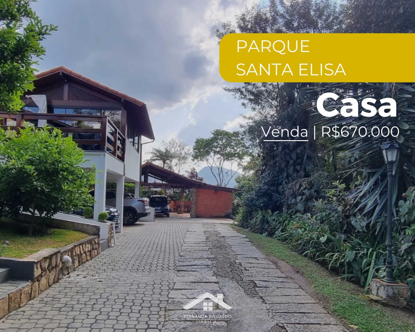 Casa para venda - Parque Santa Elisa, Nova Friburgo - RJ. Valor para venda: R$ 670.000,00.