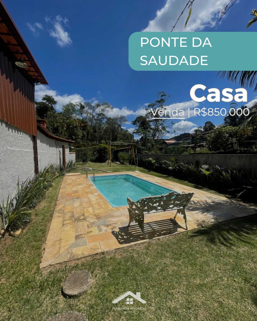 Casa para venda - Ponte da Saudade, Nova Friburgo - RJ. Valor para venda: R$ 850.000,00.