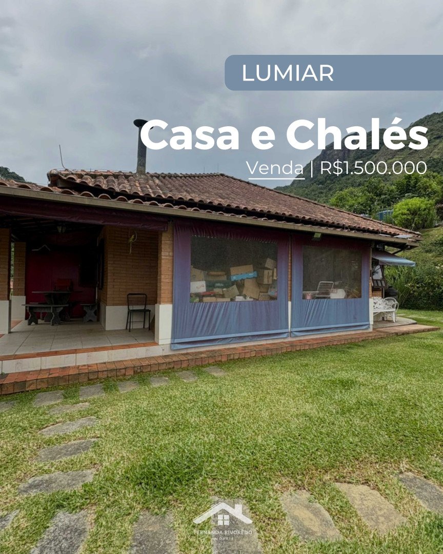 Casa para venda - Lumiar, Nova Friburgo - RJ. Valor para venda: R$ 1.500.000,00.