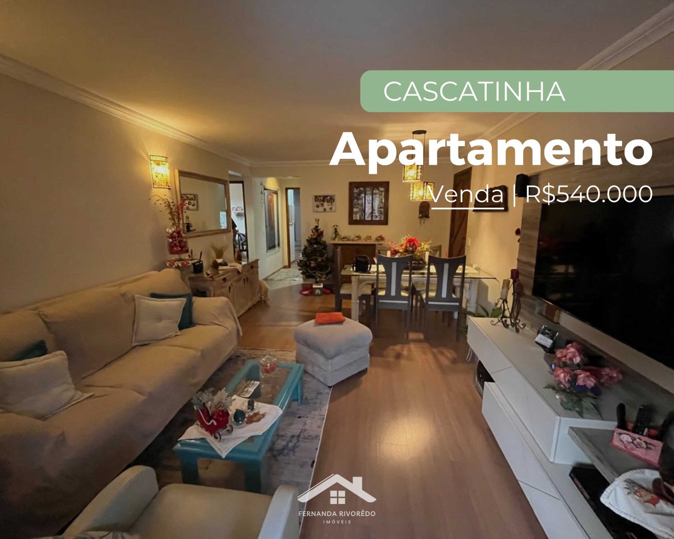 Apartamento para venda - Cascatinha, Nova Friburgo - RJ. Valor para venda: R$ 540.000,00.