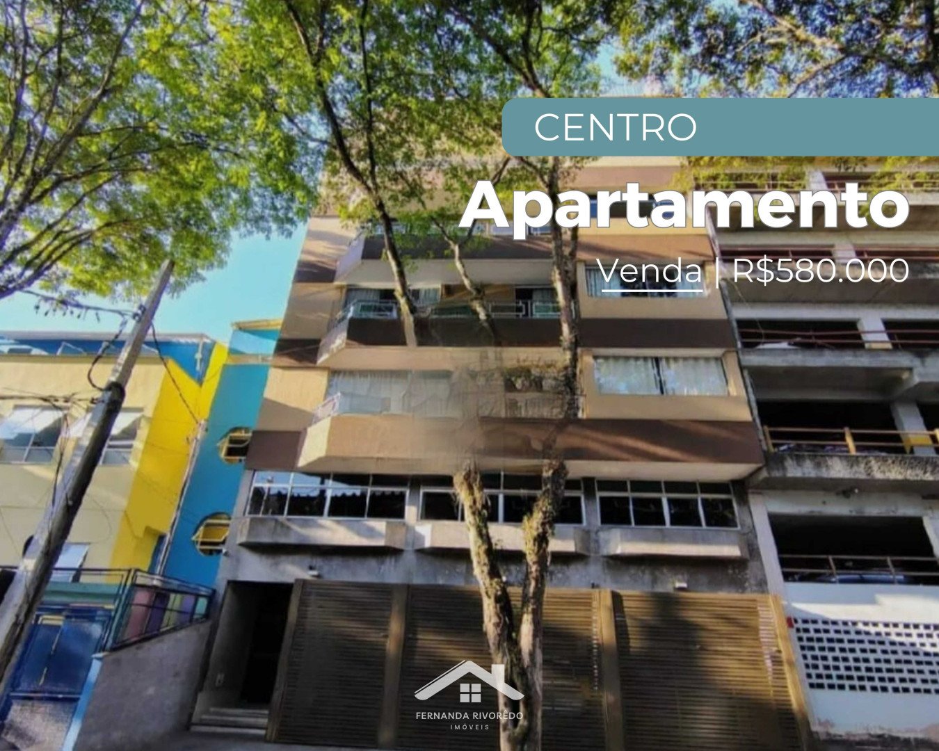 Apartamento para venda - Centro, Nova Friburgo - RJ. Valor para venda: R$ 580.000,00.