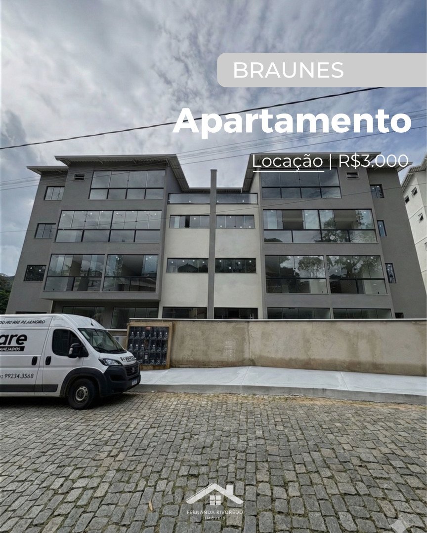 Apartamento para aluguel - Braunes, Nova Friburgo - RJ. Valor de aluguel: R$ 3.000,00.