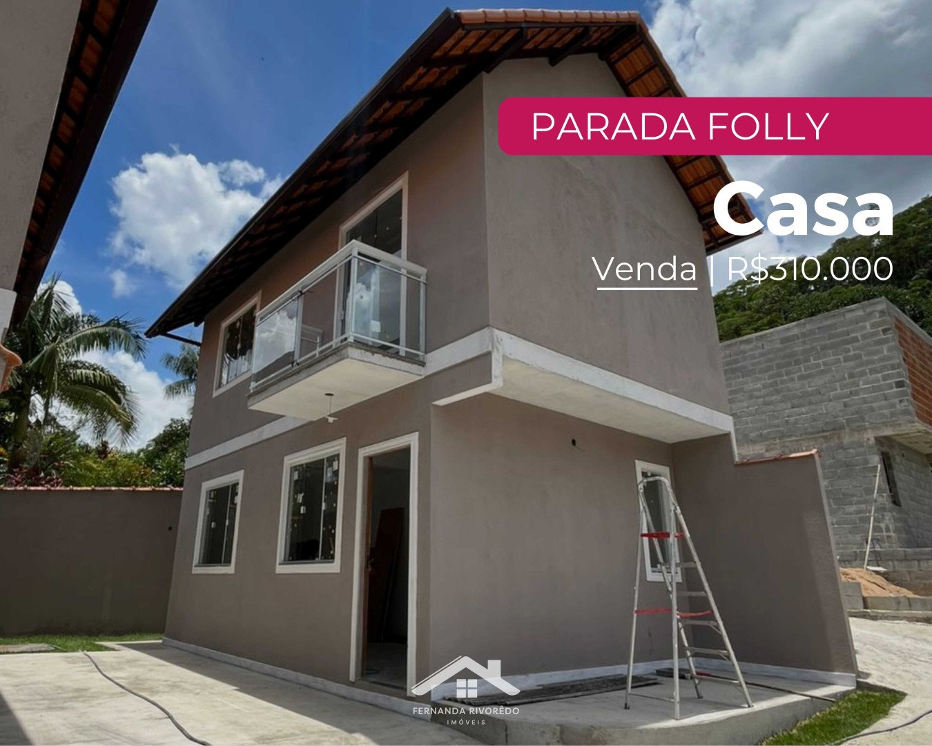 Casa para venda - Parada Folly, Nova Friburgo - RJ. Valor para venda: R$ 310.000,00.