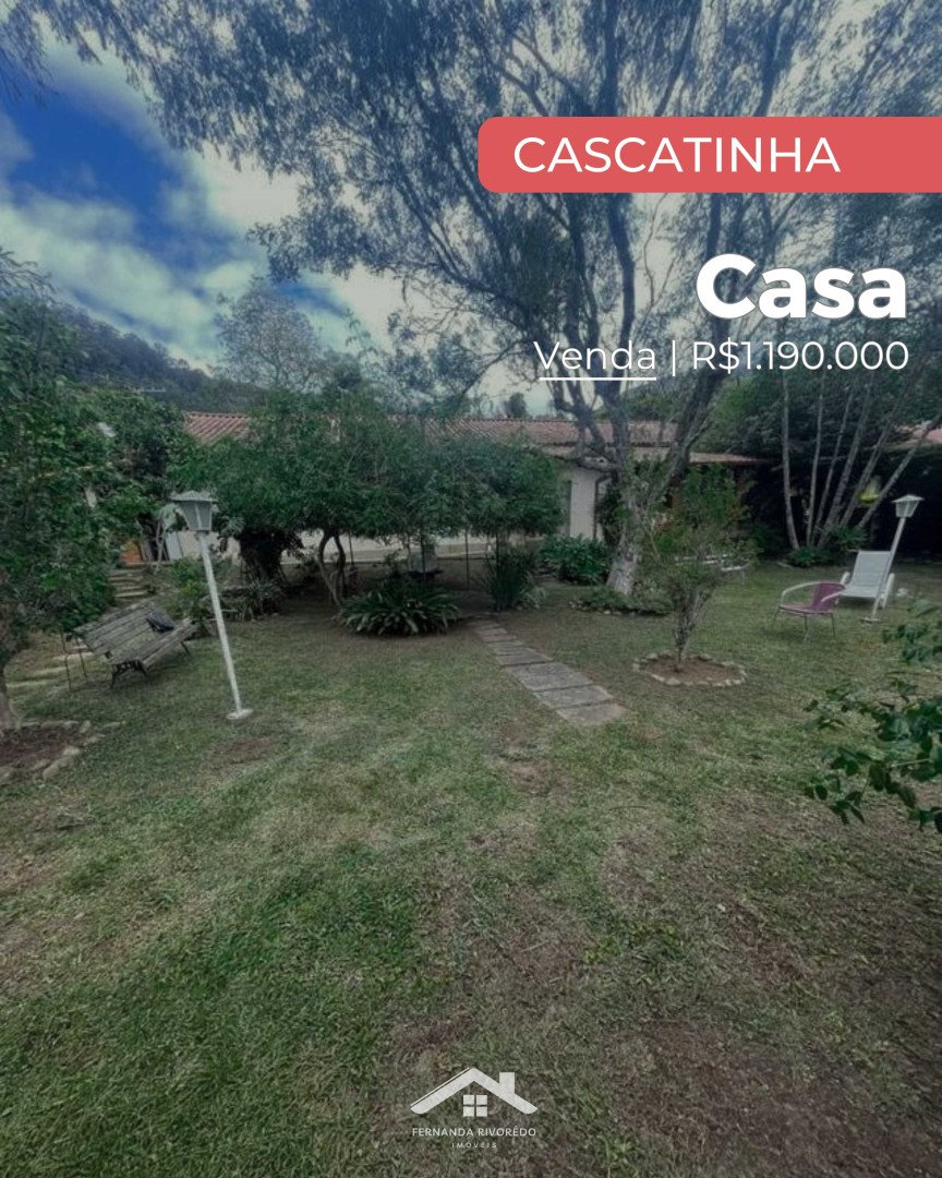 Casa em condomínio para venda - Cascatinha, Nova Friburgo - RJ. Valor para venda: R$ 1.190.000,00.