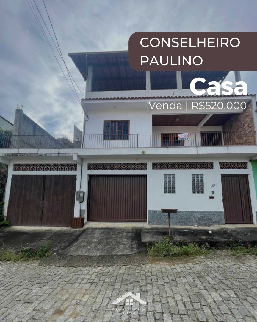 Casa para venda - Conselheiro Paulino, Nova Friburgo - RJ. Valor para venda: R$ 520.000,00.