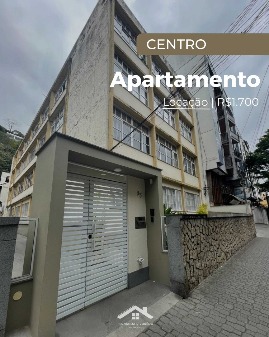 Apartamento para aluguel - Centro, Nova Friburgo - RJ. Valor de aluguel: R$ 1.700,00.